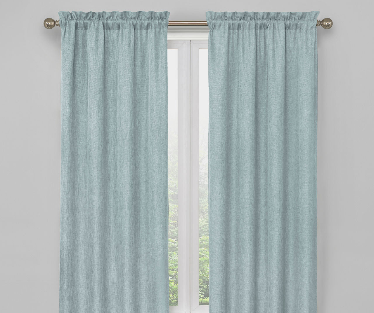 Living Colors Living Colors Bergen Blackout Curtain Panel Pair Big Lots