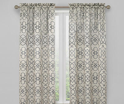 Living Colors Ironwork Blackout Curtain Panel Pairs