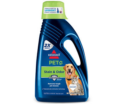 Pet Stain and Odor Carpet Cleaning Formula, 60 Oz.