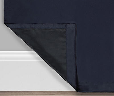 Indigo Blue Thermal Curtain Panel Pair, (63")