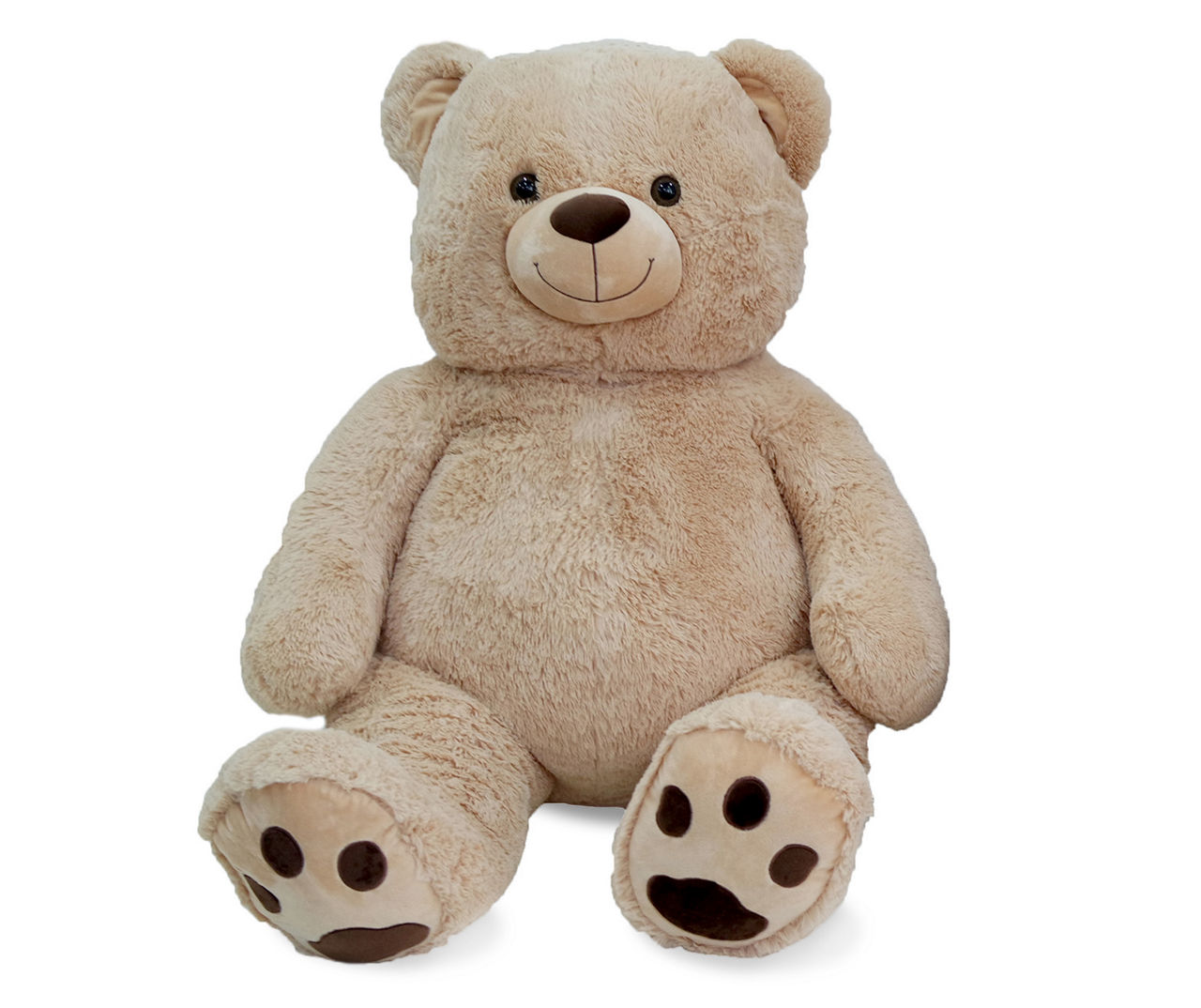 Jumbo Plush Beige Bear