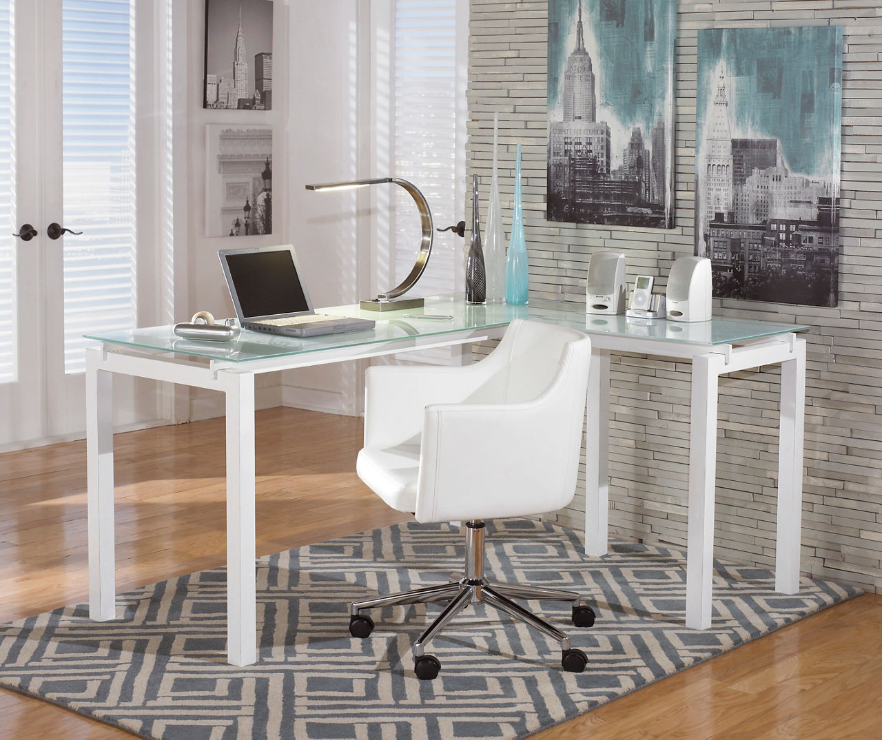 Big lots deals white desk chair