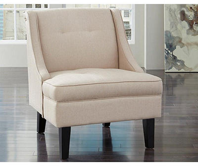 Clarinda Cream Accent Chair
