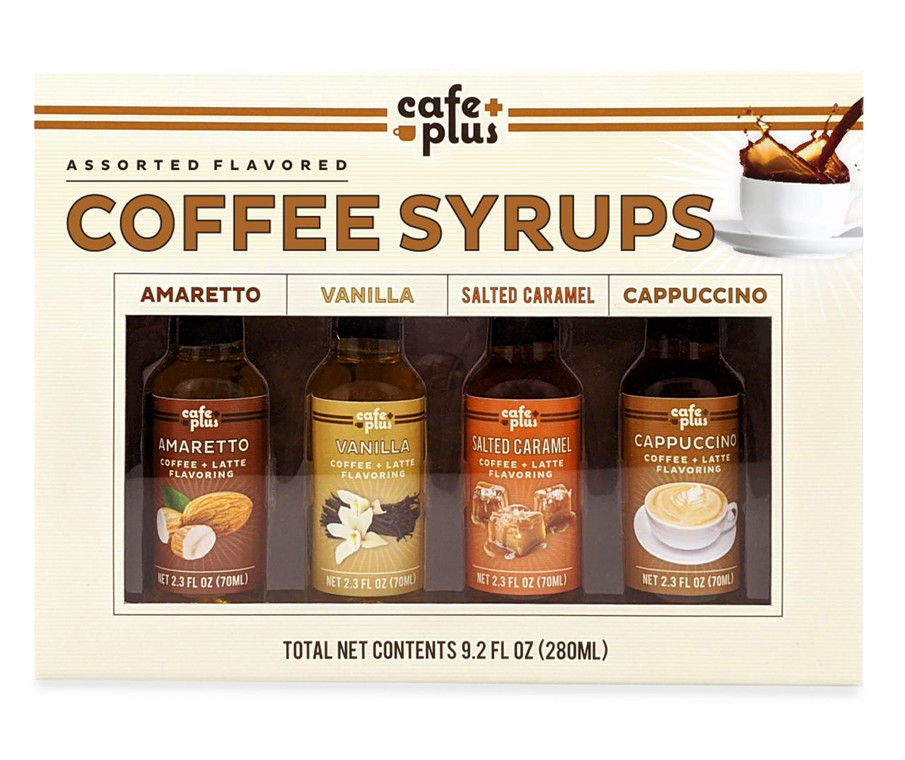 Coffee House Collection Coffee Syrup Flavor Sampler - 10 Pack