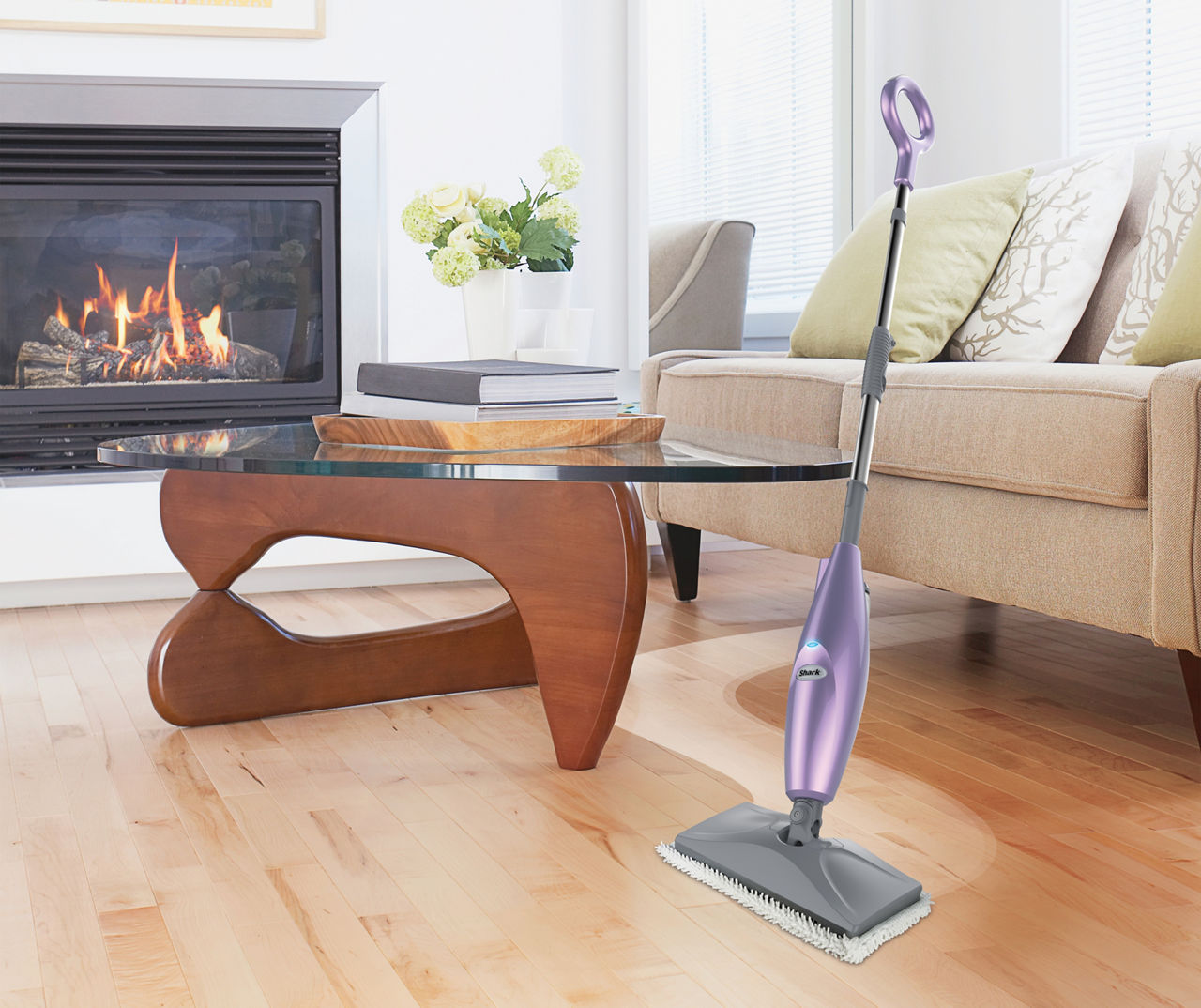 SHARK Steam Electric Mop w/ Pads, Quick Easy Lightweight Adjustable 101216