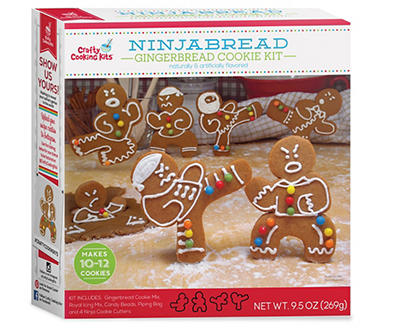 Ninjabread Gingerbread Cookie Kit, 9.5 Oz.