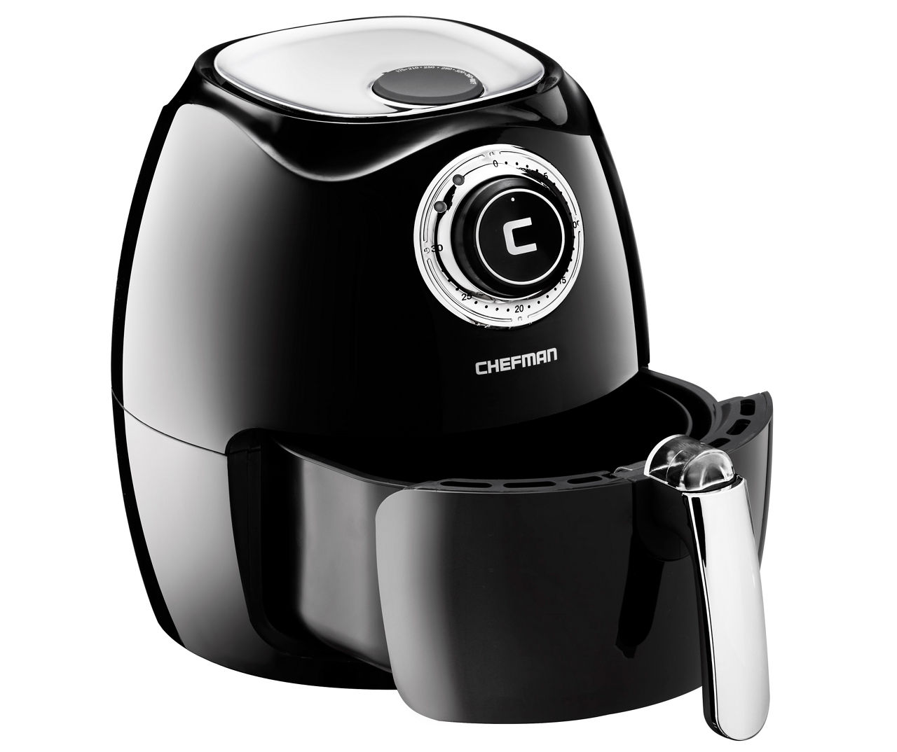 Chefman TurboFry Air Fryer - Black/Silver, 2 L - Fry's Food Stores