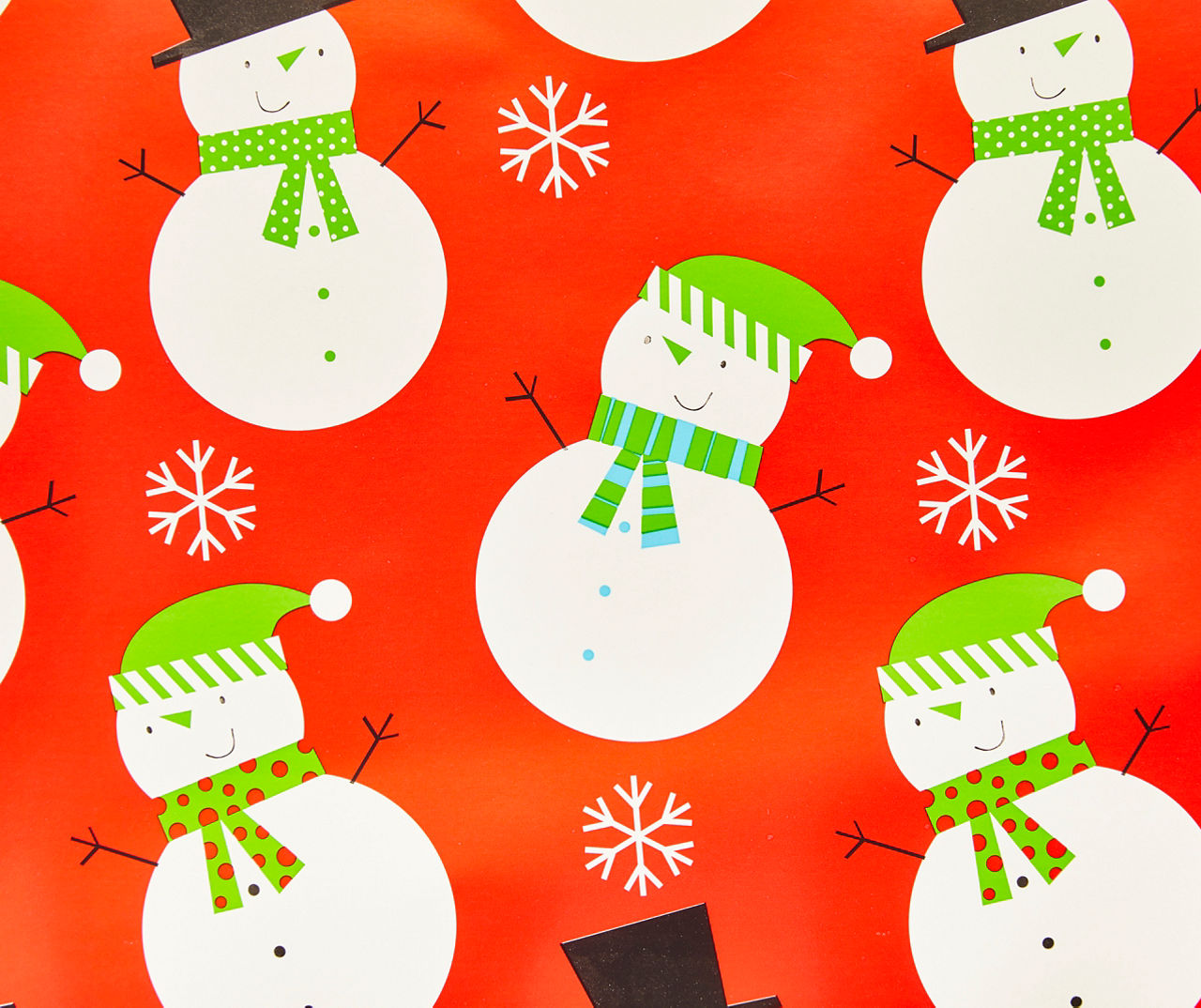 North Pole Characters Gift Wrap Roll