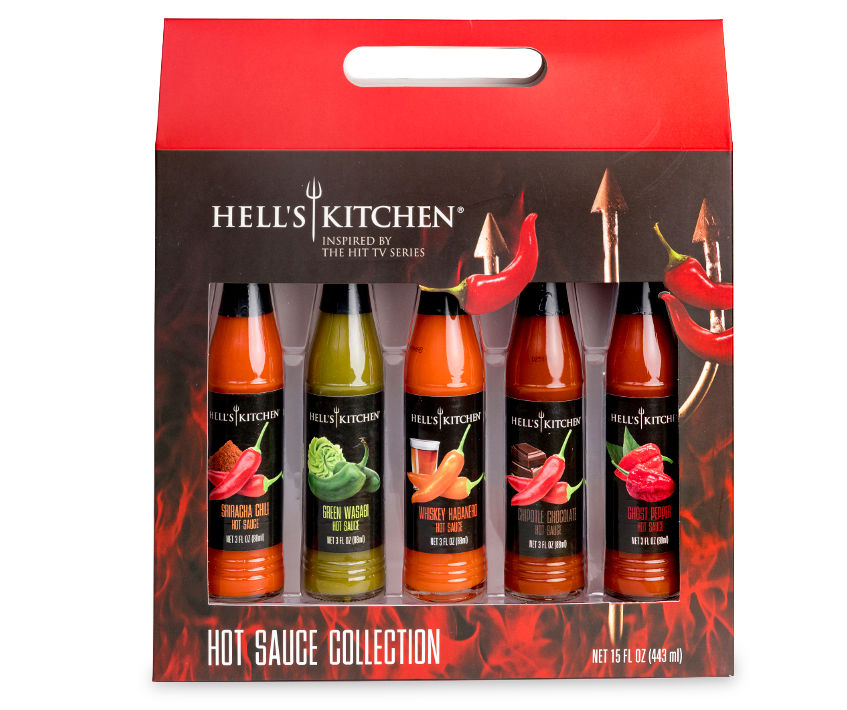 Maud Borup Hell's Kitchen Hot Sauce, 5Pack Big Lots