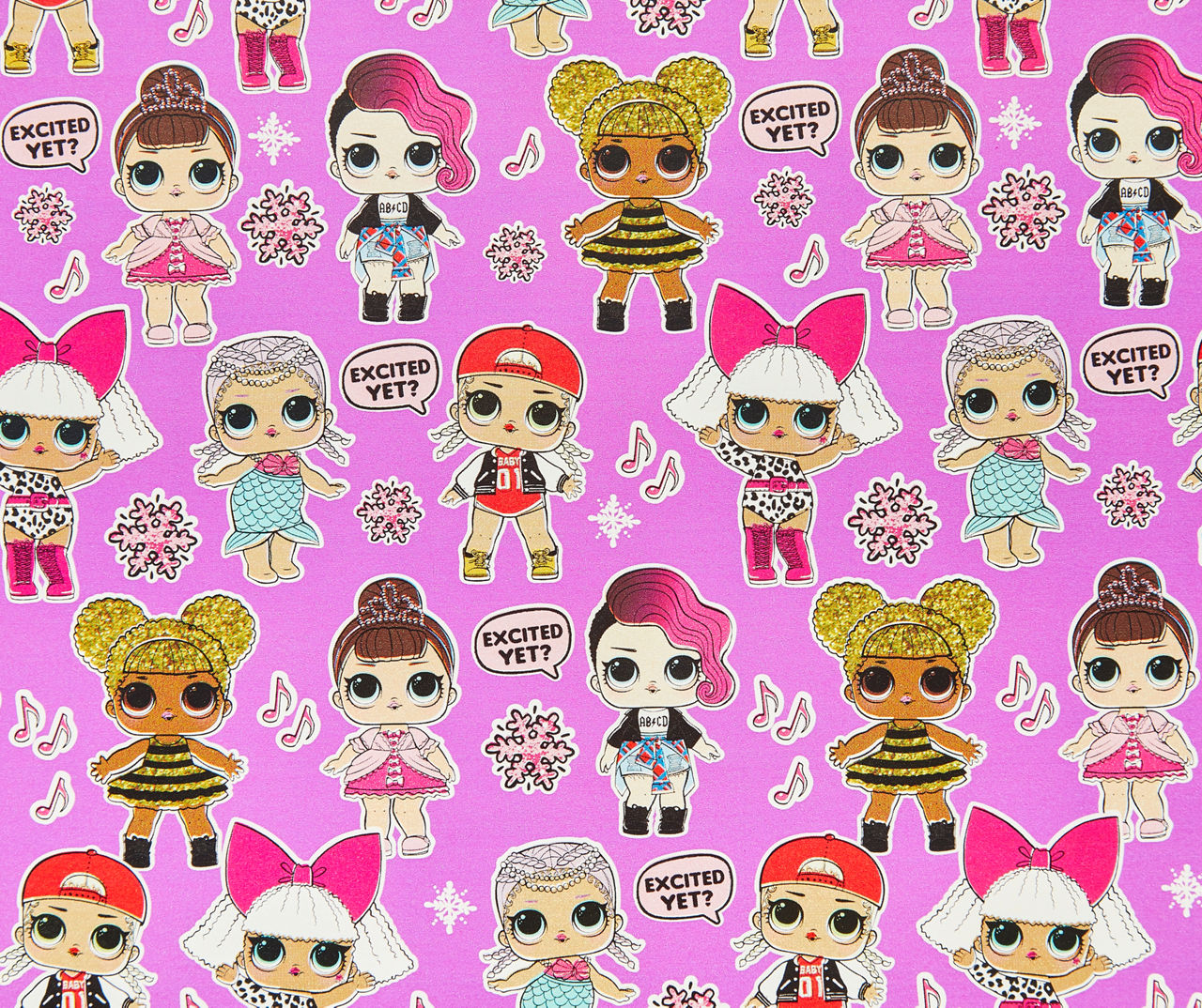 Lol surprise best sale doll wrapping paper