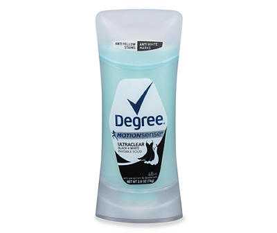 Degree� MotionSense� Ultra Clear Black + White Anti-Perspirant & Deodorant 2.6 oz. Stick