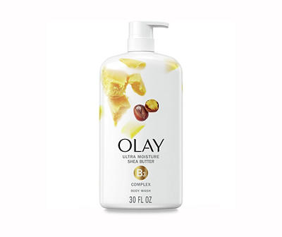 Olay Ultra Moisture Body Wash with Shea Butter, 30 FL OZ