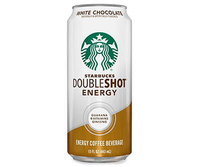 Starbucks Doubleshot Energy White Chocolate Energy Coffee Beverage 15Fluid Ounce Can