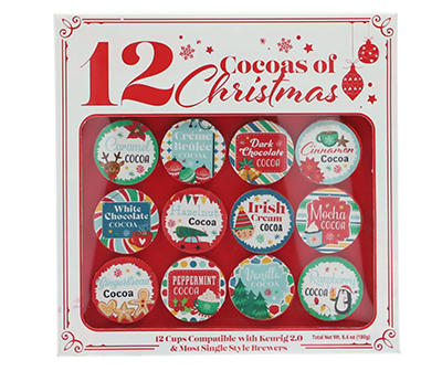 Cocoas of Christmas 12-Pack Brew Cups