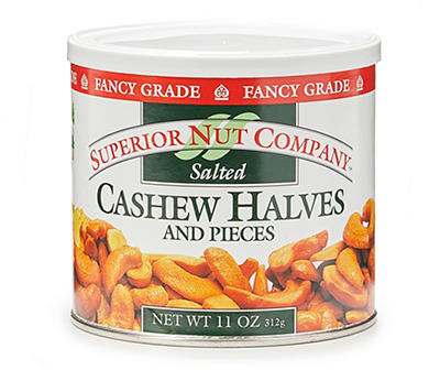 Salted Cashew Halves & Pieces, 11 Oz.