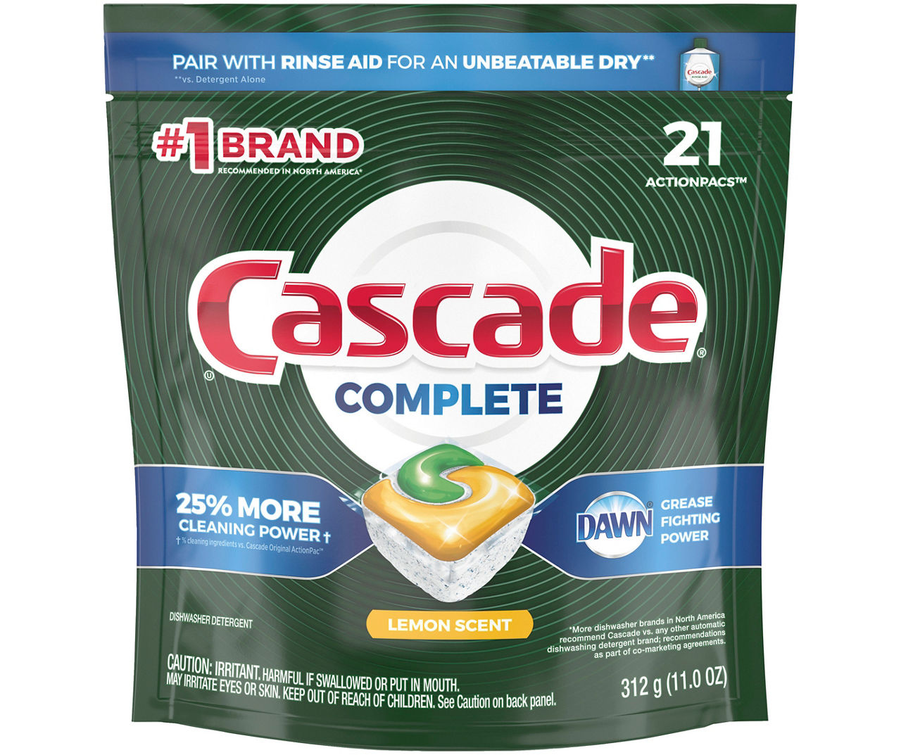 Cascade Fresh Scent Original Dishwasher Pods, Actionpacs Dishwasher  Detergent Tabs - 105ct : Target