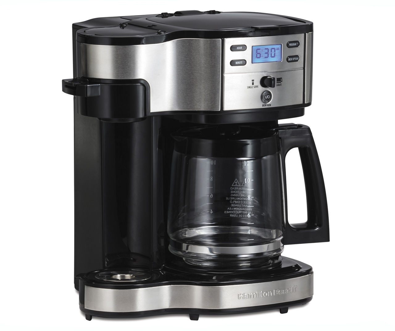 2-Way Brewer 12-Cup Coffee Maker