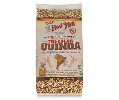 Organic Tri-Colored Quinoa, 16 Oz.