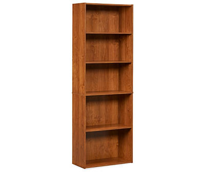 Bank Alder Brown 5-Shelf Bookcase