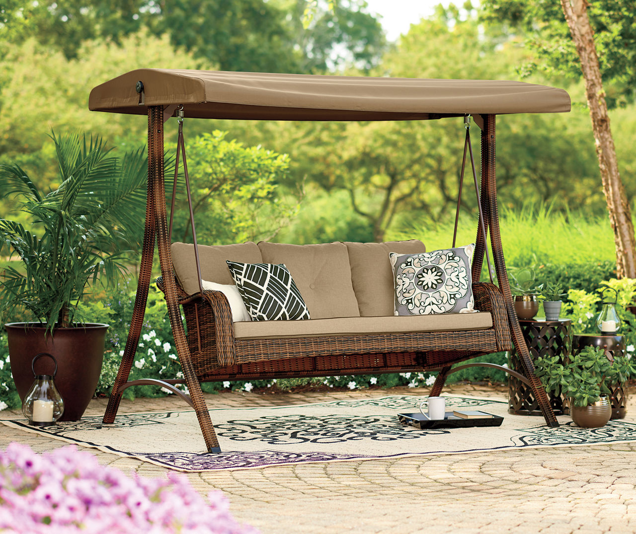 Big lots patio deals swing