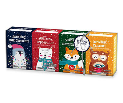 Whimsical Woodland Hot Cocoa Boxes, 4-Pack