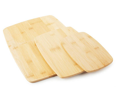 Bamboo Cutting Boards, 3-Piece Set