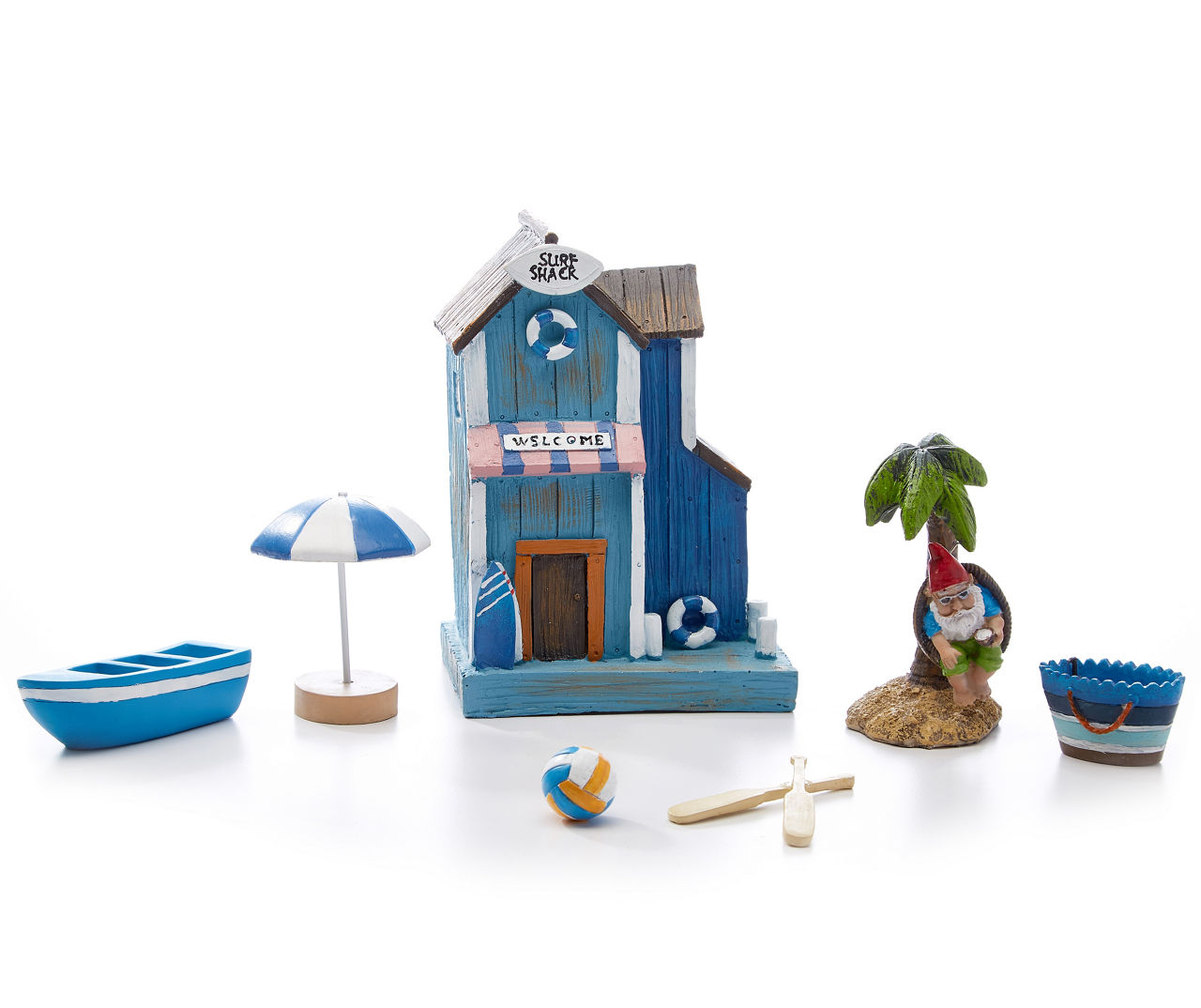 Fairy Garden Beach House Set