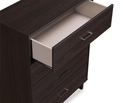 Espresso Brown 6-Drawer Dresser