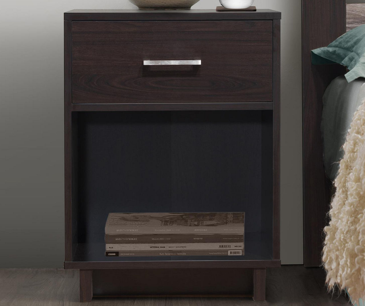 Ameriwood Espresso Nightstand Big Lots