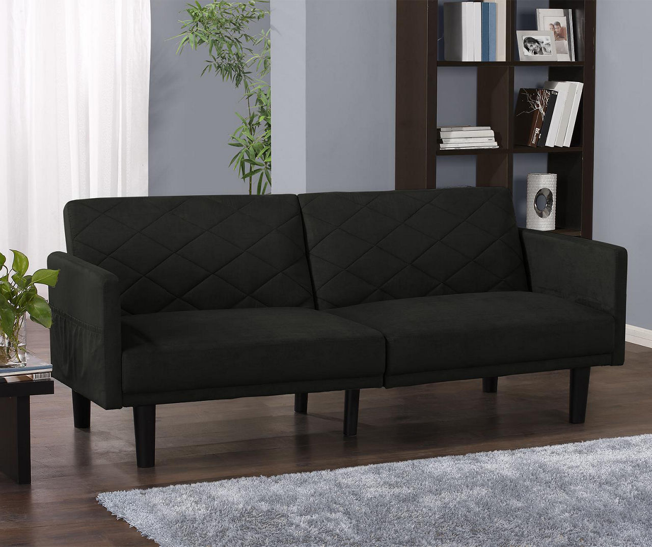 Big futon deals sofa