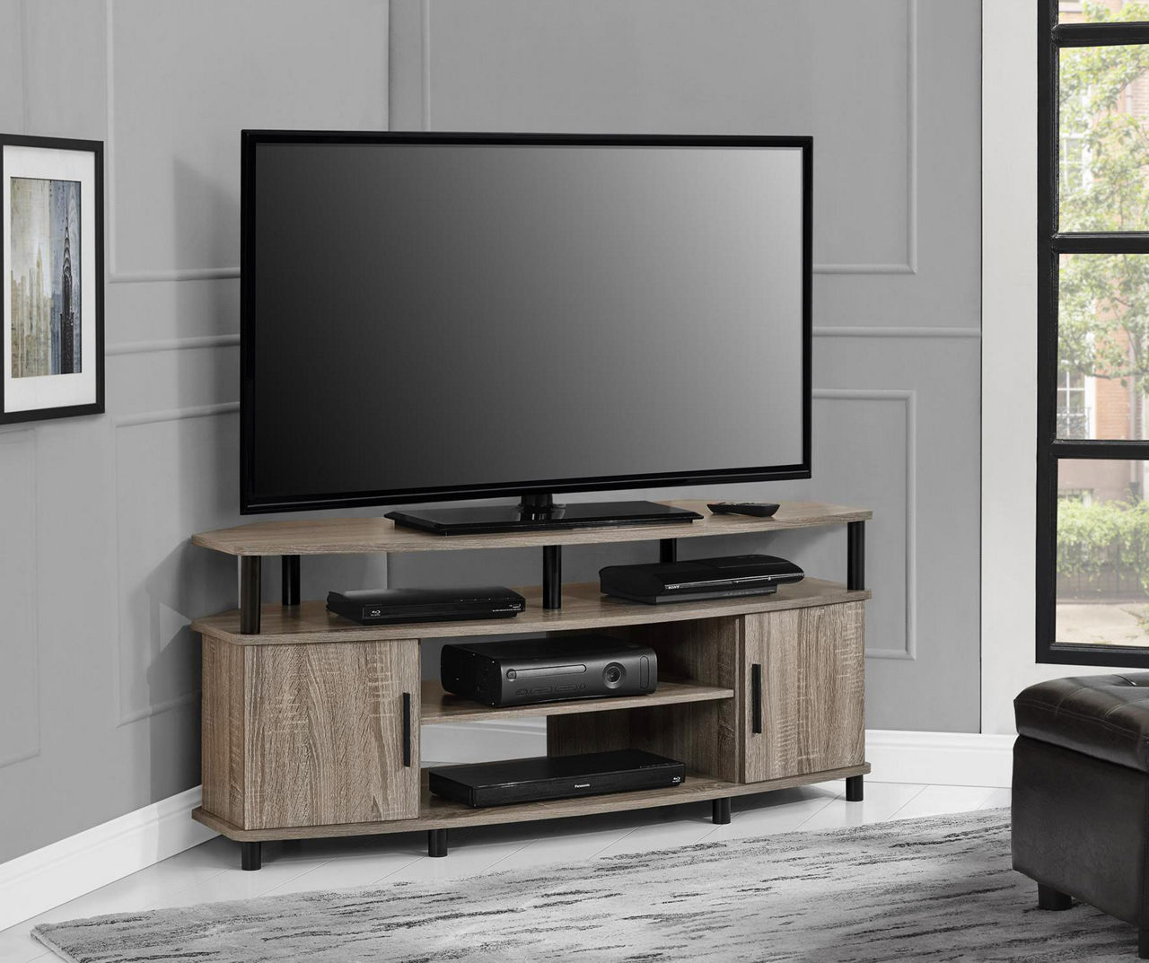 Big lots online gray tv stand