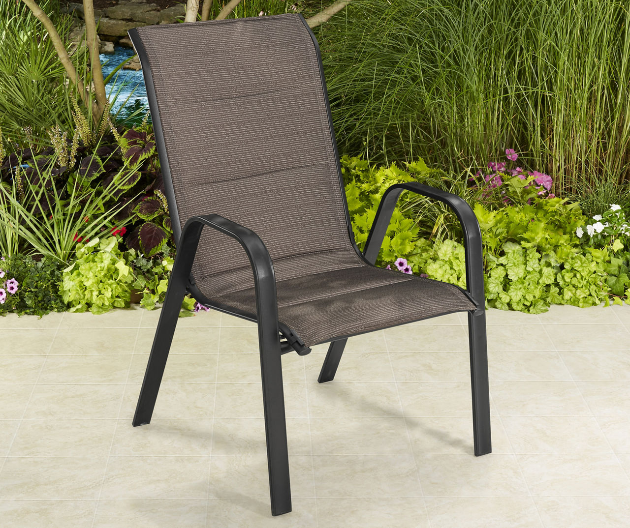 Oversized padded sling chair new arrivals