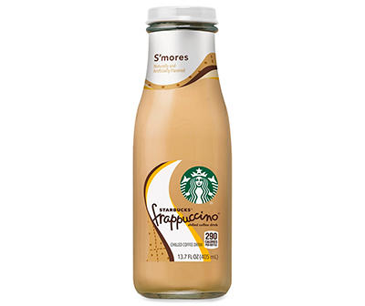 Starbucks Frappuccino Smores Chilled Coffee Drink 13.7 Fluid Ounce Glass Bottle