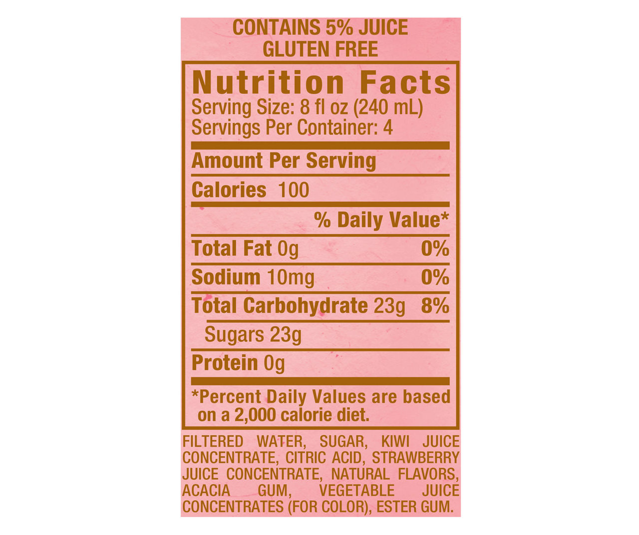 Snapple Kiwi Strawberry, 32 Fl Oz Bottle