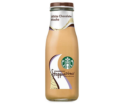 Starbucks Frappuccino White Chocolate Mocha Coffee Drink 13.7 Fluid Ounce Single Glass Bottle