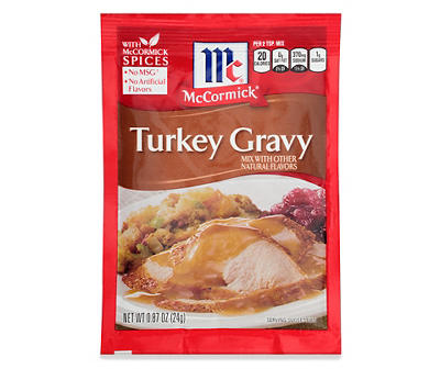 McCormick Gravy Mix - Turkey Naturally Flavored