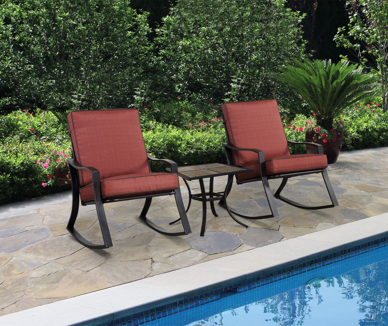 Wilson & fisher verrado deals cushioned patio seating set