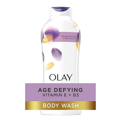 Olay Age Defying Body Wash with Vitamin E, 22 fl oz