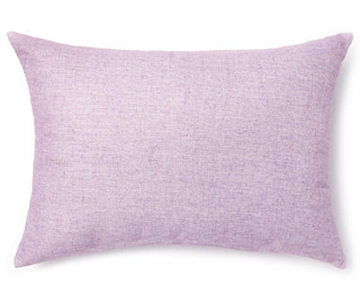 "Love" Purple Throw Pillow