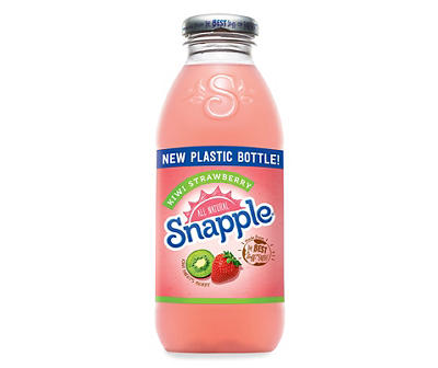 Snapple Kiwi Strawberry, 16 Fl Oz Plastic Bottle