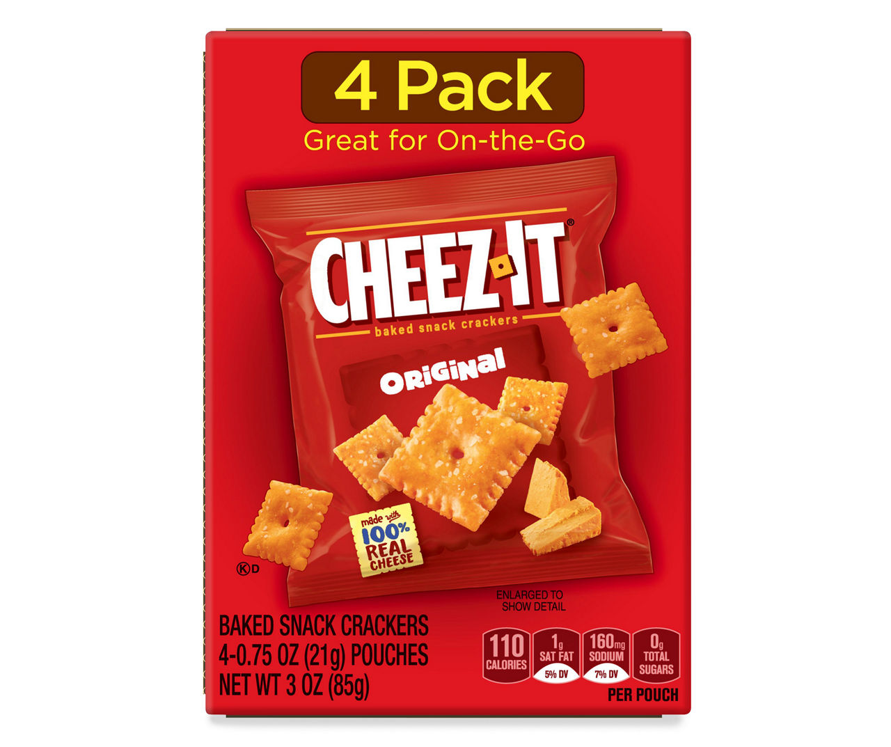 Cheez-It Kellogg's Cheez It Caddies Crackers Original 3oz | Big Lots