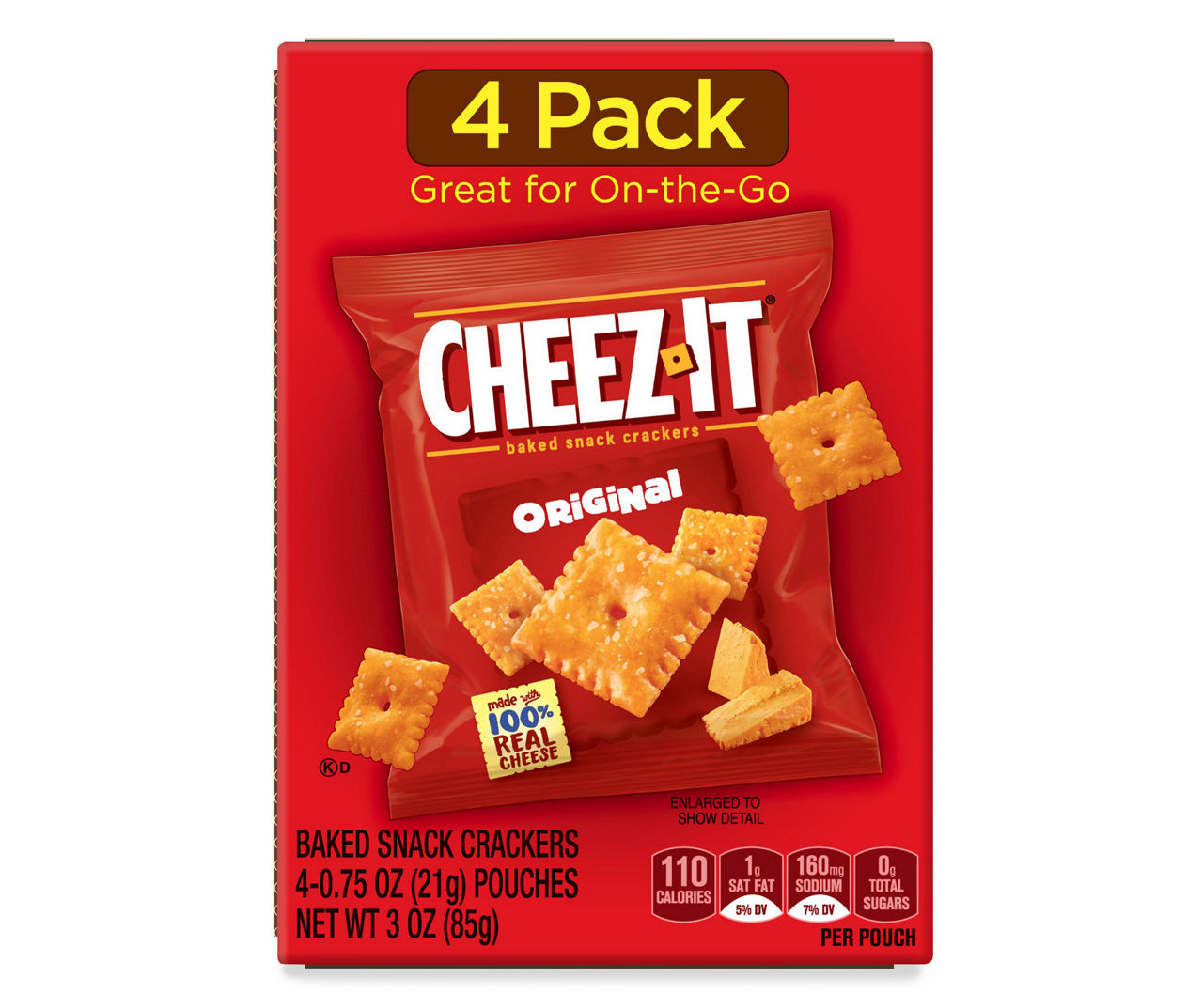CheezIt Kellogg's Cheez It Caddies Crackers Original 3oz Big Lots