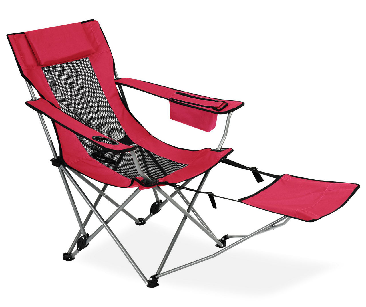 Quad chair with discount footrest