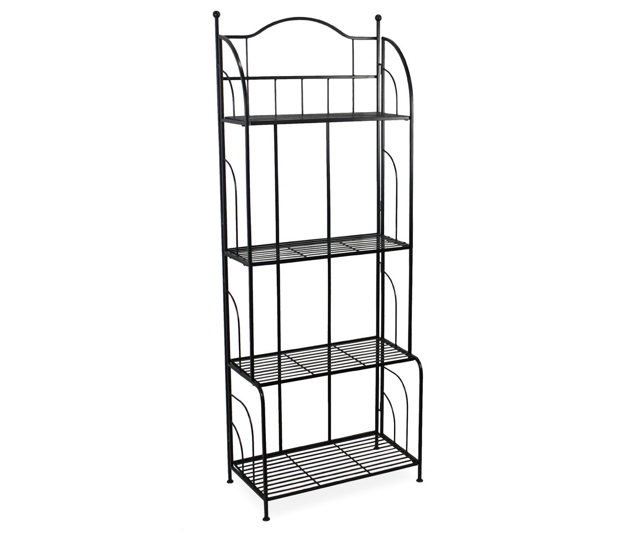 4 Tier Curved Shelf