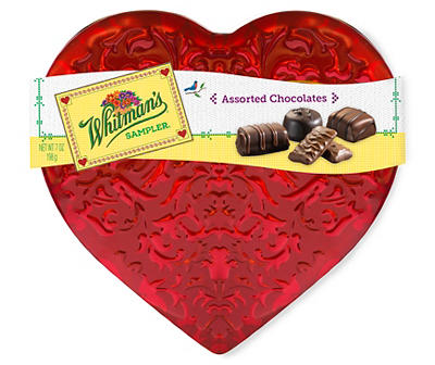 Valentine's Heart Assorted Chocolates, 7 Oz. - Packaging May Vary