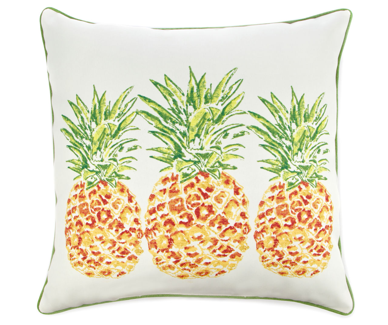 Pineapple outdoor throw store pillow