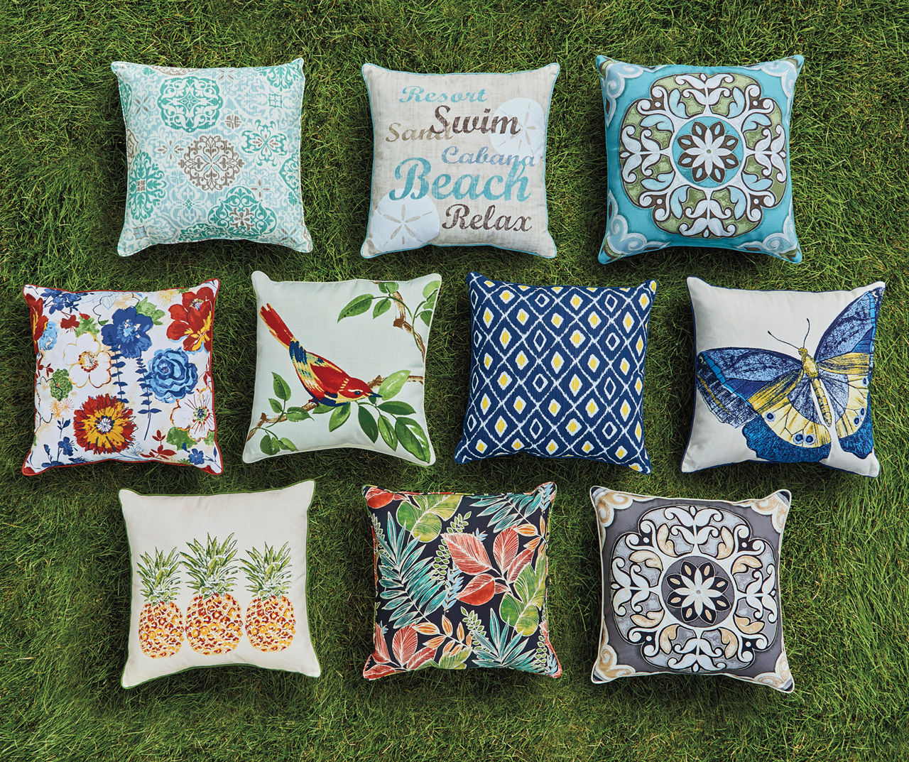 Butterfly outdoor hot sale pillows