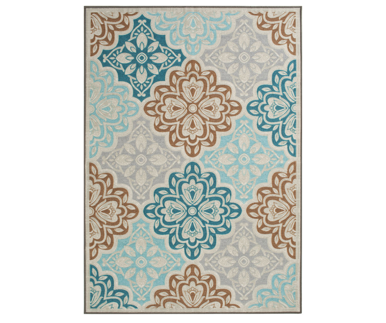 Wilson & Fisher Wilson & Fisher Castera Medallion Indoor/Outdoor Rugs