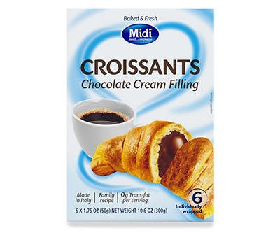Cocoa Cream Filled Croissant, 10.6 Oz.