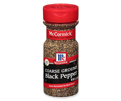 McCormick Coarse Ground Black Pepper 3.12 oz